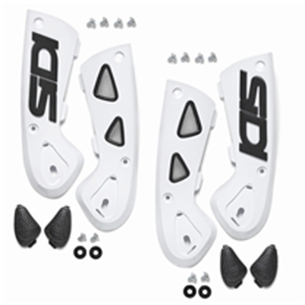 SIDI Sidi Vortice Ankle Support Braces-White 45-48 Pair (81)